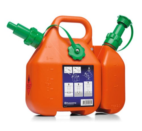 Husqvarna Kombinált Üzemanyag kanna, 6 liter + 2,5 liter