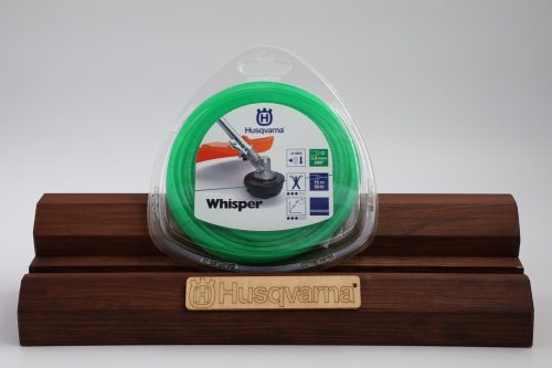 Husqvarna Whisper csendesített damil, Ø2,0mm/.080” 15m/50ft, zöld