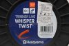 Husqvarna Whisper Twist csavart profilú damil, Ø3,0mm 210m